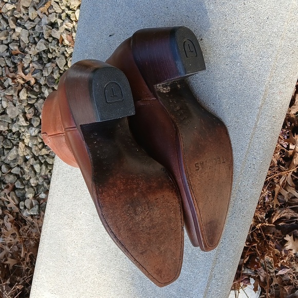 TECOVAS THE DAISY LEATHER Ankle Boots Size 9 - Picture 10 of 14